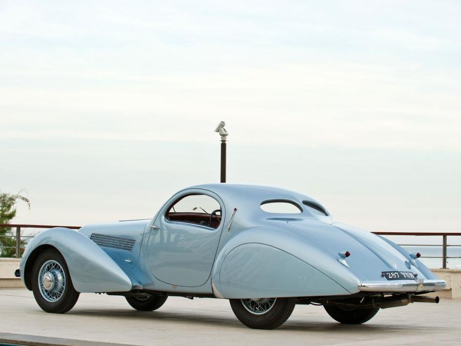  Talbot-Lago T23 Teardrop Coupe by Figoni & Falaschi 1938 года  (фото 8 из 50)
